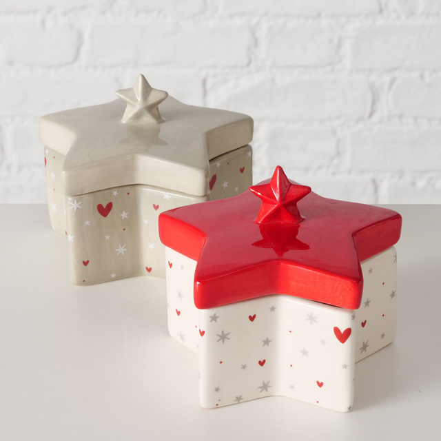 Cutie ceramică ANELLA în formă de stea