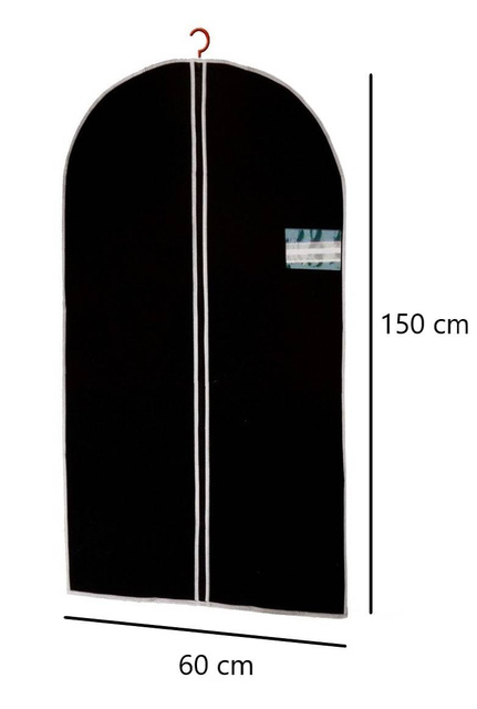 Husă pentru haine – 2 bucăți 150x60 cm în set