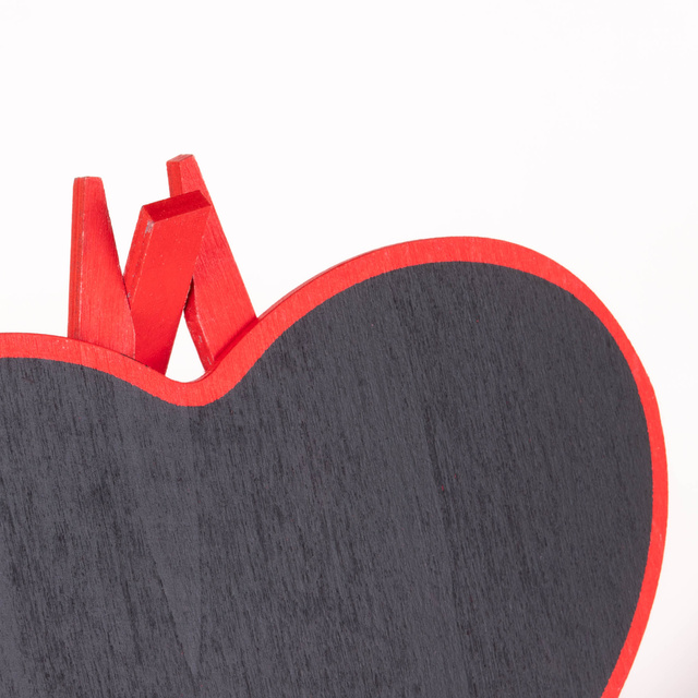 Tăbliță pe șevalet de lemn, 21 x 1,4 x 28,5 cm