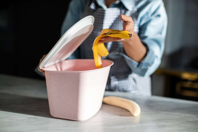 Recipient pentru deșeuri organice, coș de gunoi BIBO, coșuri de gunoi, 3 l, KOZIOL