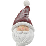 Decor Mos Craciun, nas cu LED stralucitor, 26 x 48 cm