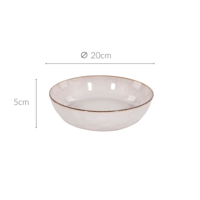 Bol cu structura din piatra, in relief, 1000 ml