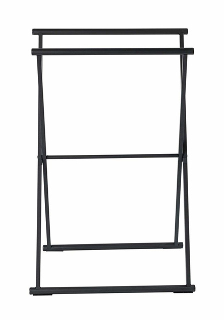 Cuier pliabil pentru prosoape si pentru haine LAVA negru, Wenko