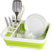 Uscător de vase pliabil, suport pentru vase, pliabil, WENKO, verde