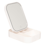 Oglindă cosmetică LED 2 în 1 LUMI cutie, 19,8 x 15 x 6 cm