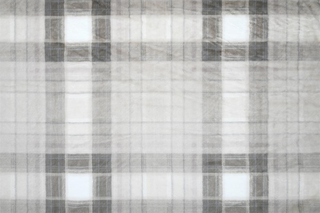 Pătură din pluș SCOTLAND cu carouri, 130 x 160 cm