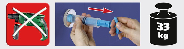 Suporturi cu ventuze Vacuum-Loc, 4 bucăți în set, WENKO