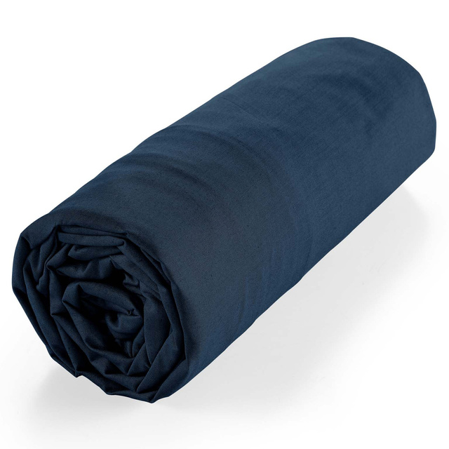 Cearceaf dublu din bumbac organic, BIOLINA, 180 x 200 cm