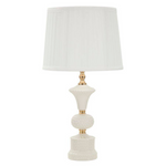 Lampă de birou cu bază decorativă CASERTA, 57 cm