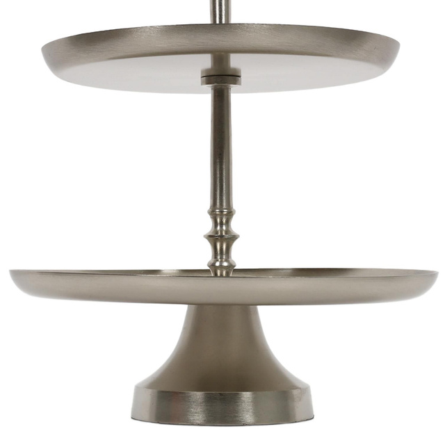 Platou metalic cu 3 niveluri, 50 cm