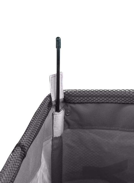 Coș de rufe CORNO, recipient 43 l, WENKO, gri