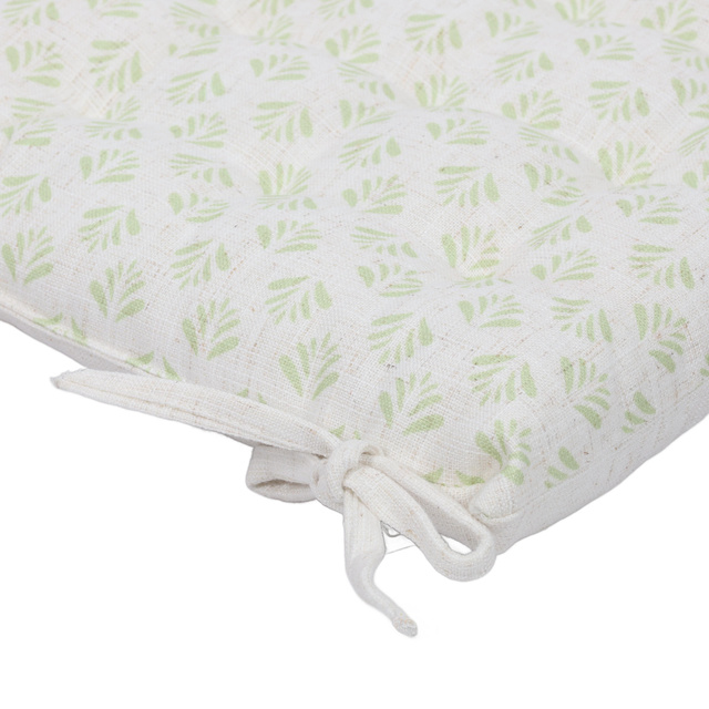 Perna de scaun cu model de plante, 40 x 40 cm