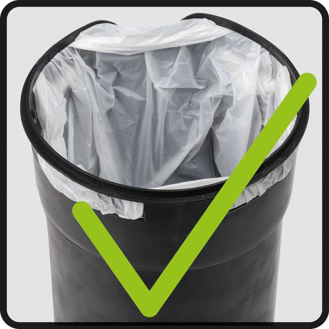 Cos de gunoi, Argintiu, 3 L, Wenko