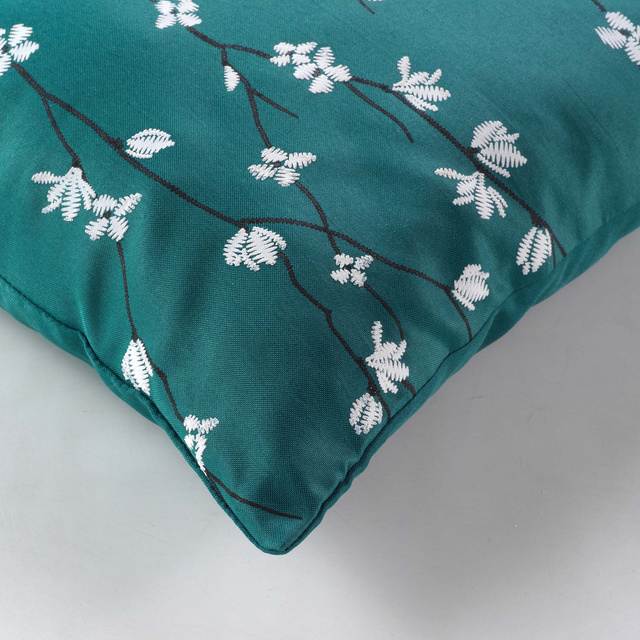 Perna decorativa SAKURA, creanga de cires, 45 x 45 cm