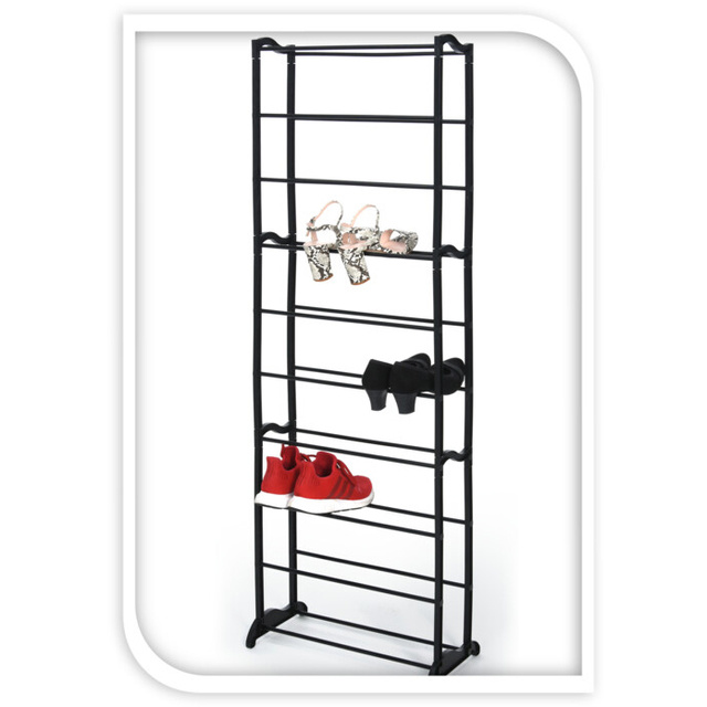 Raft mare pentru pantofi, 10 nivele, 130 cm