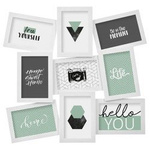 Rame foto, colaj, 9 elemente