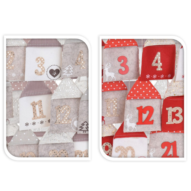 Calendar Advent CASE, 70 x 60 cm