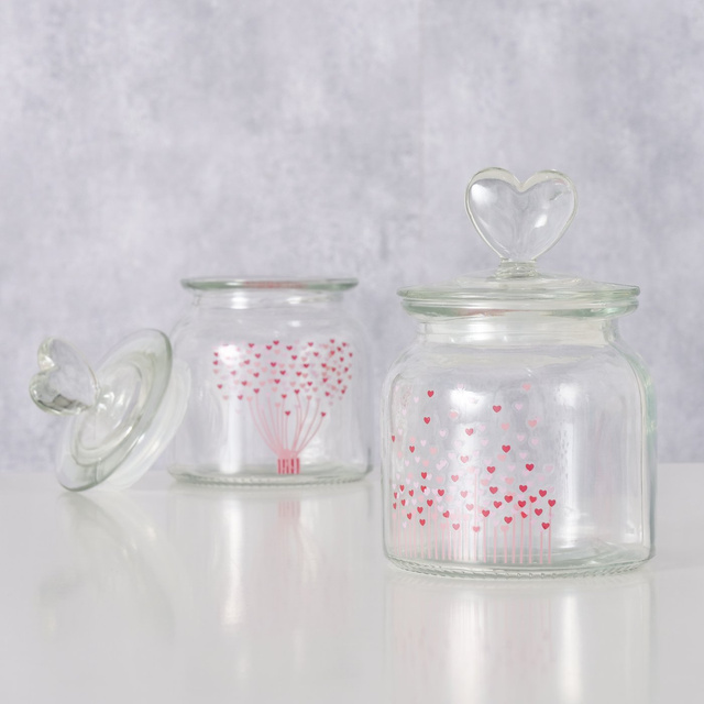 Borcane de depozitare SHERINE, set 2 buc.