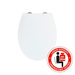 Capac WC OSTUNI cu Easy Close, Thermoplast, WENKO