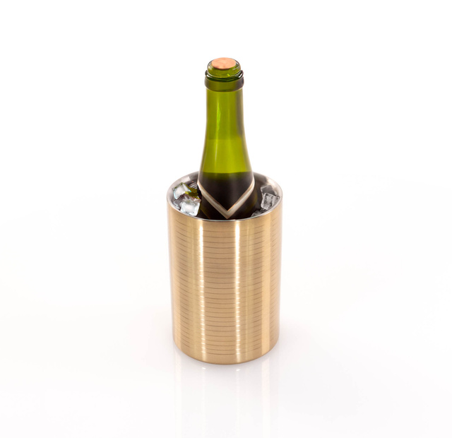 Frapiera din inox, Ø 12 cm, auriu