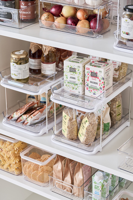 Organizator pentru dulapul de bucătărie COMPACTA, 33,3 × 21,3 × 23,5 cm