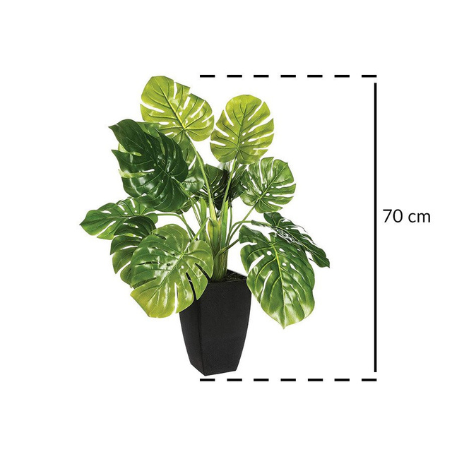 Planta artificiala MONSTERA, 70 cm