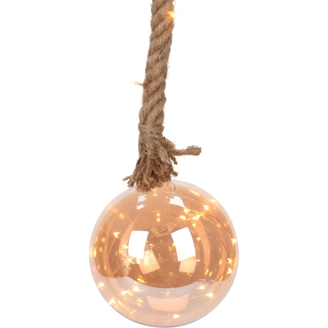 Globul de Crăciun LED pe sfoară, Ø 15 cm