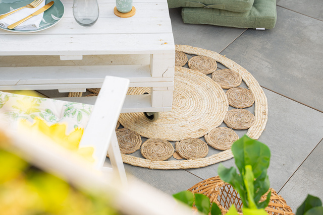 Covor in stil boho, 80 cm