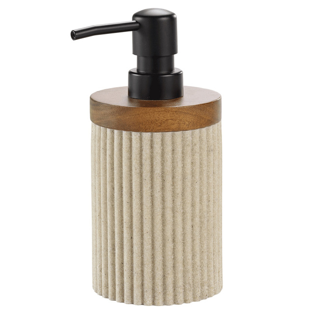 Dozator de sapun cu striatii NIAGARA, 8 x 17 cm