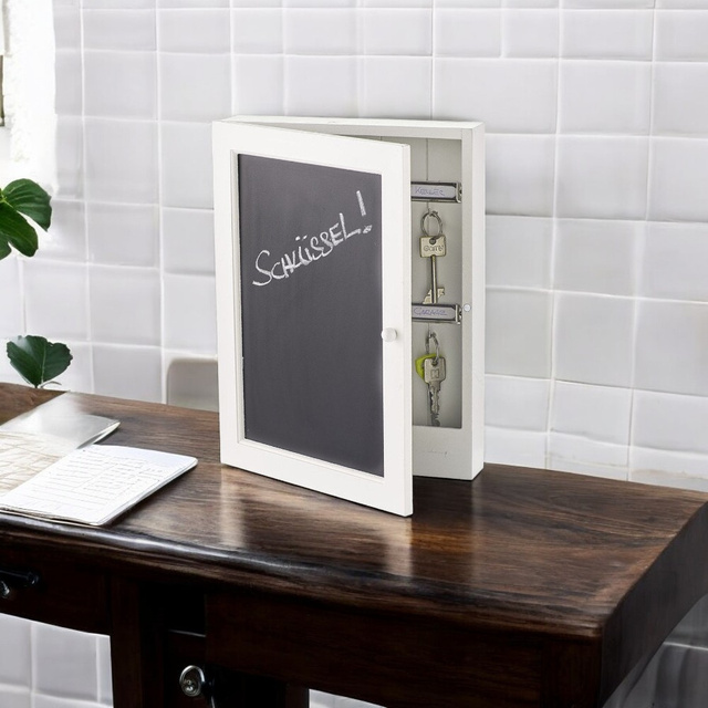 Dulap pentru chei, tabla de scris BLACKBOARD, 22x5x30 cm, ZELLER