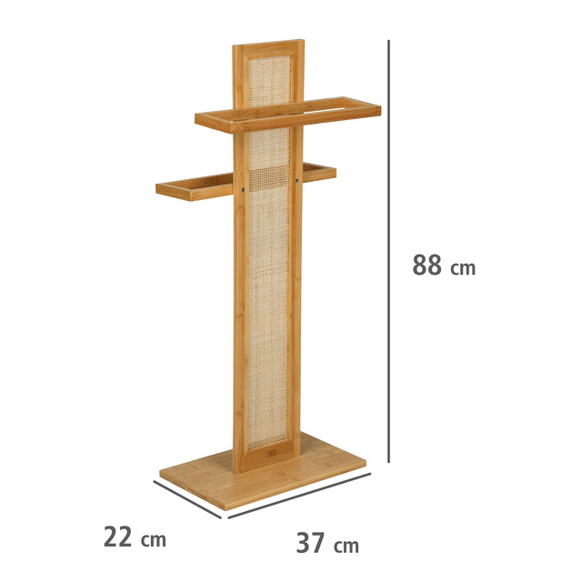 Suport prosoape ALLEGRE BAMBOO, 88 cm, WENKO
