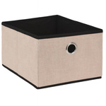 Recipient textil pentru depozitare NO-WOVEN, 32 x 25 x 18 cm