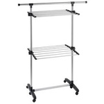 Uscător, oțel inoxidabil, 77-120 cm