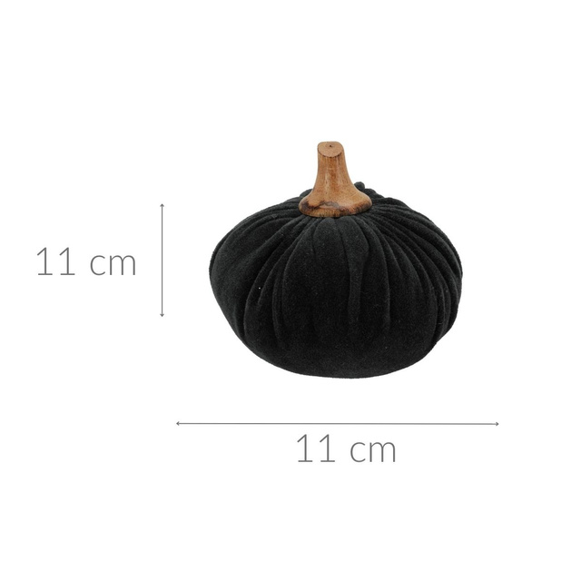 Dovleac artificial, decor tesatura, 10 x 11 cm