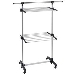 Uscător, oțel inoxidabil, 77-120 cm