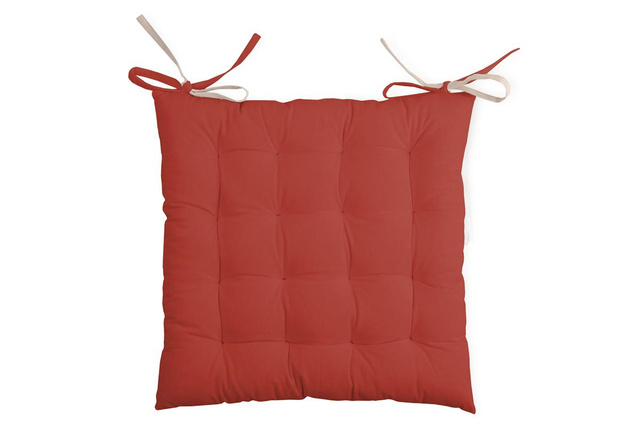 Perna pentru scaun cu legături DUO, 100% bumbac, 40 x 40 cm