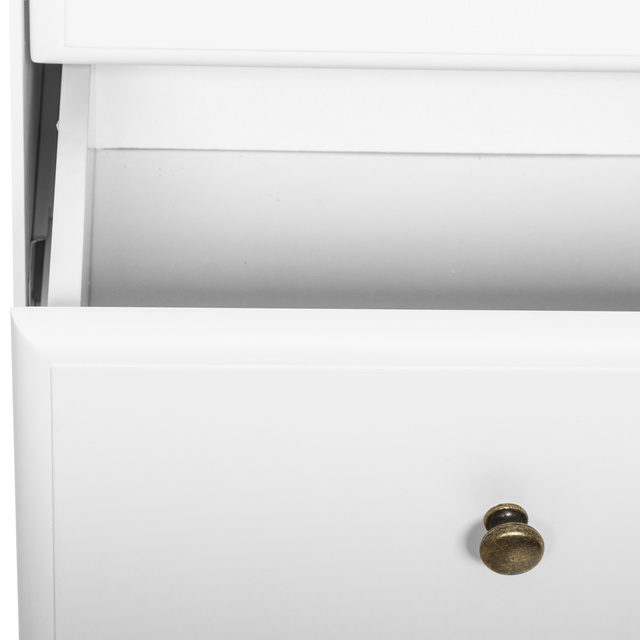 Comoda cu 4 sertare SOLEN, 80 x 40 x 80,5 cm