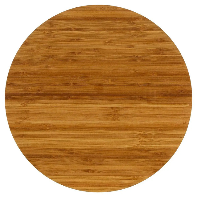 Tava de servire Rotativa, 35x3cm, Lemn, Maro