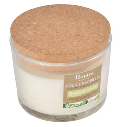 Lumânare de soia într-un vas cu capac de plută ECO