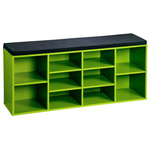 Dulap pentru 10 perechi de pantofi, cu sezut, 103,5 x 48 cm