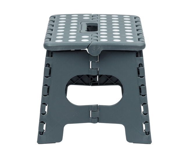 Taburet pliabil, Gri, 22 cm, ALLSTAR