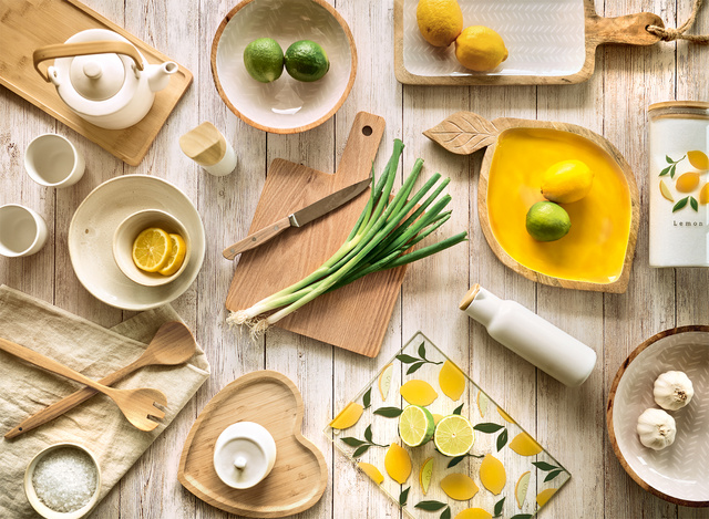 Set de ceai japonez TAVERO, ceramică, 6 piese