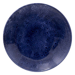 Farfurie de masa din gresie CASA bleumarin, Ø 27 cm
