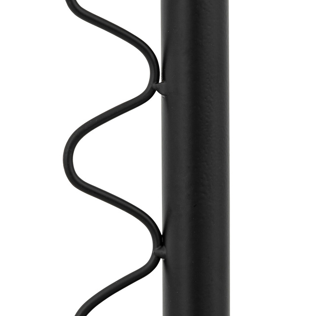 Suport pentru lumânare din metal BLY H20 -negru