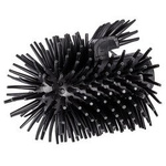 Vârf de rezervă pentru perie de toaletă - negru, silicon, ∅ 7,5 cm, WENKO