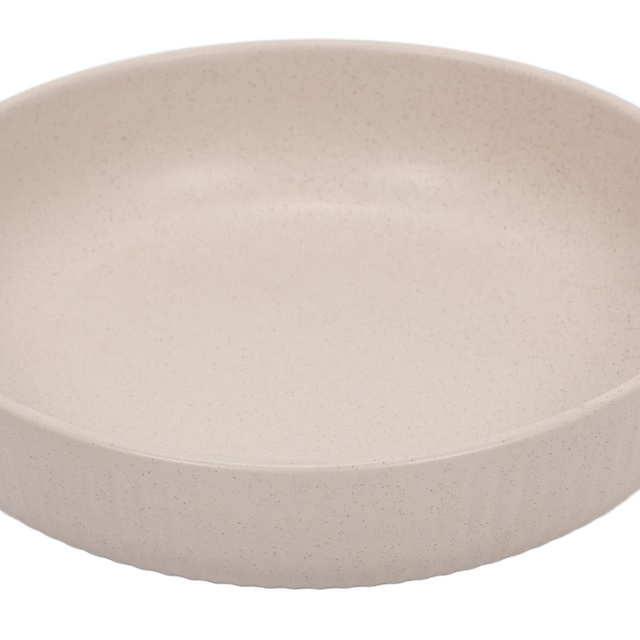 Farfurie adanca din gresie, Ø 22 cm