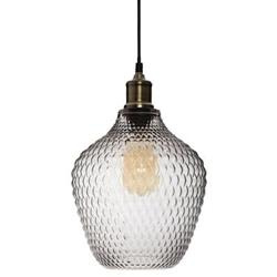 Plafoniera din sticlă OMAHA, 25 cm, culoare transparentă