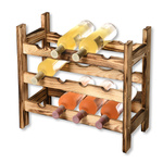 Raft pentru vin, spațiu pentru 12 sticle, Kesper