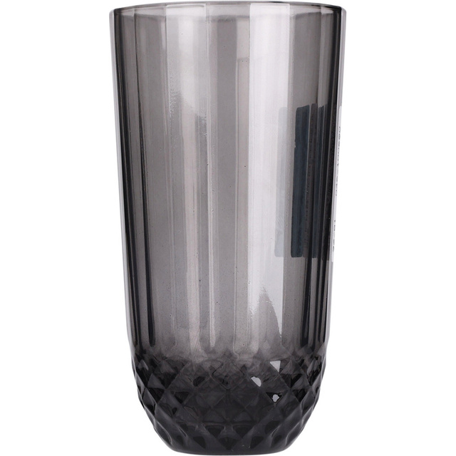 Pahar din sticlă gri, 345 ml