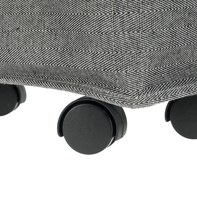 Coș de rufe cu roti si capac, 43 L, WENKO